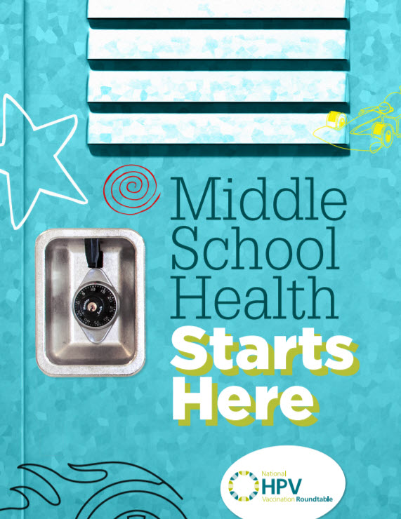 Cover Middle School Health Starts Here