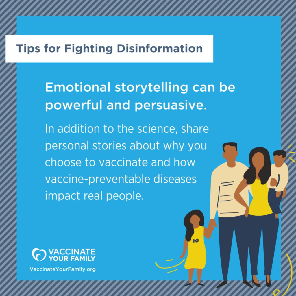 Graphic Image of Tips for Fighting Disinformation 3