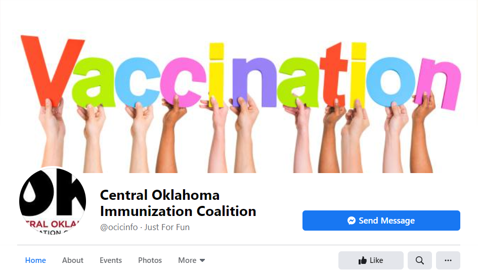 oklahoma central immunization coalition home page